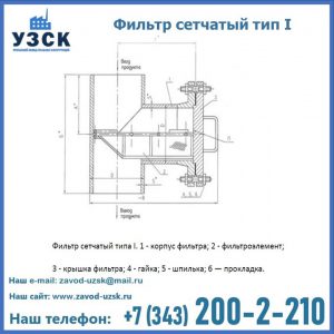 Фильтр сетчатый ФС по Т-ММ-11-2003 в Жуковском