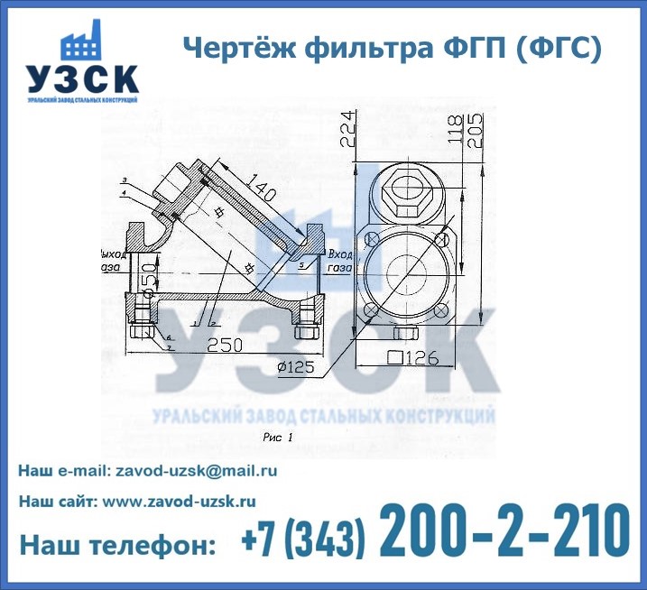 Схема ФГС(ФГП) в Жуковском